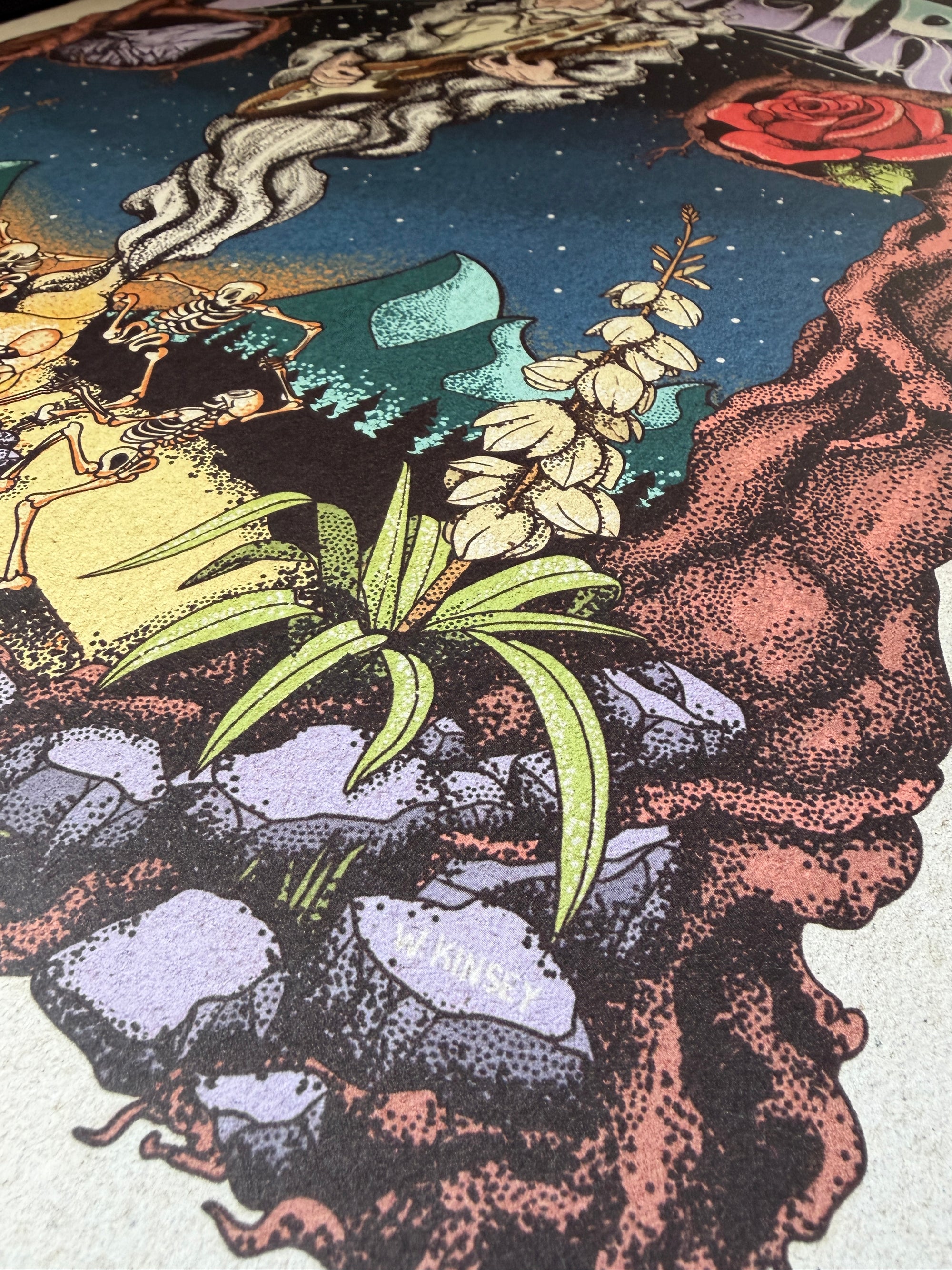 Bob Weir Tribute Poster